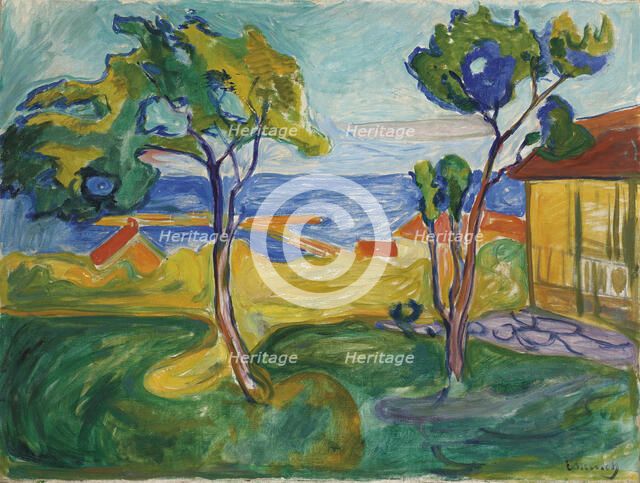 Hagen i Asgardstrand, 1904-1905. Artist: Munch, Edvard (1863-1944)