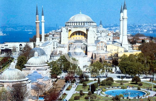 Hagia Sophia, Istanbul (Constantinople), Turkey, 1980s. Artist: Unknown
