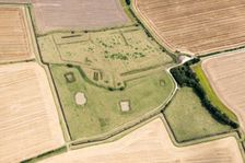Hagnaby Abbey, earthworks of the Premonstratensian Abbey, near Sutton on Sea, Lincs, 2019. Creator: Historic England