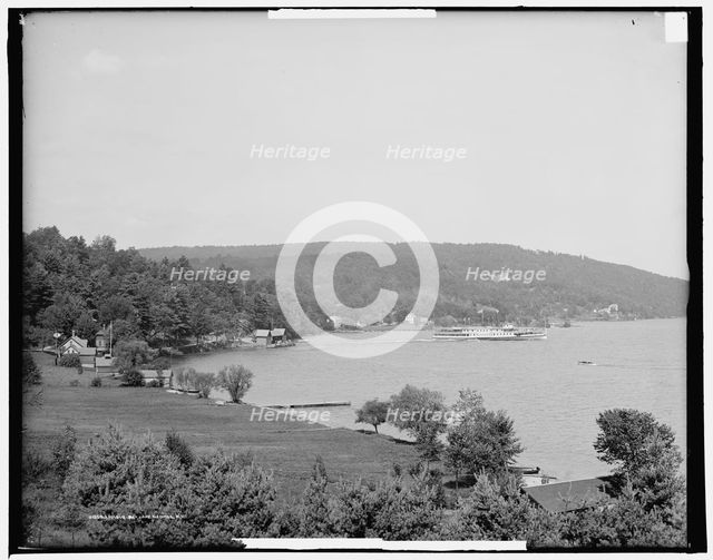 Hague bay, Lake George, N.Y., between 1900 and 1907. Creator: Unknown.