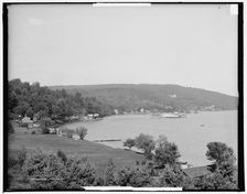 Hague bay, Lake George, N.Y., between 1900 and 1907. Creator: Unknown