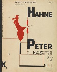Hahne Peter, 1924. Creator: Schwitters, Kurt (1887-1948)
