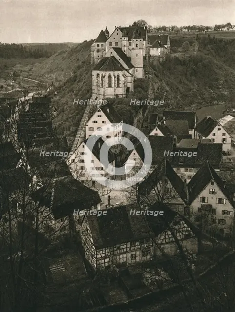 'Haigerloch near Hechingen', 1931. Artist: Kurt Hielscher.