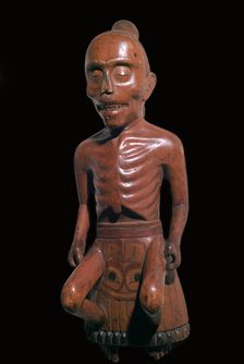 Haida tribe Native American figure of a medicine man