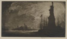 Hail America, 1908. Creator: Joseph Pennell