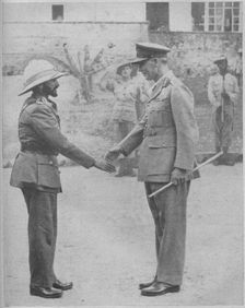 Haile Selassie and General Cunningham 1941