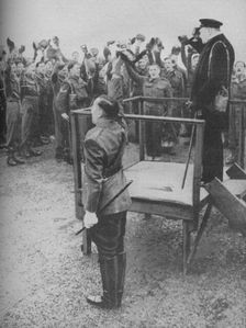 Hailed by the New Men of his Old Regiment 1941