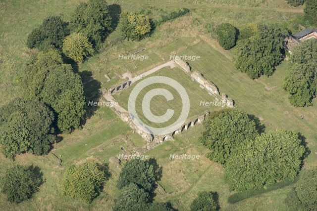 Hailes Abbey, a ruined former Cistercian abbey, Hailes, Gloucestershire, 2021. Creator: Damian Grady.