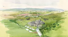 Hailes Abbey, c13th century, (1990-2010). Artist: Terry Ball