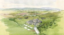 Hailes Abbey, c13th century, (1990-2010). Artist: Terry Ball