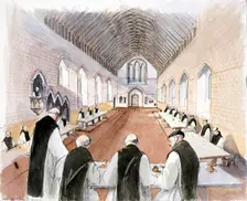 Hailes Abbey, c13th century, (c1990-2010). Artist: Terry Ball