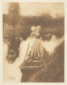 Hailing the Ferry, 1897. Creator: John E. Dumont