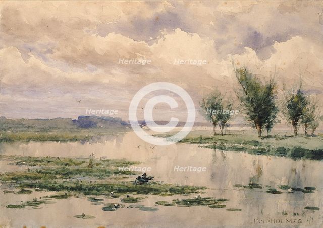 Haines Point, 1908. Creator: William Henry Holmes.