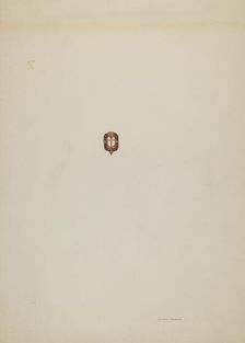 Hair Brooch, c. 1937. Creator: Syrena Swanson