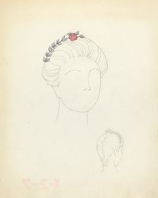Hair Ornament, 1935/1942. Creator: Unknown
