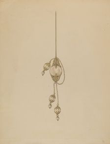Hair Ornament, c. 1937. Creator: Melita Hofmann