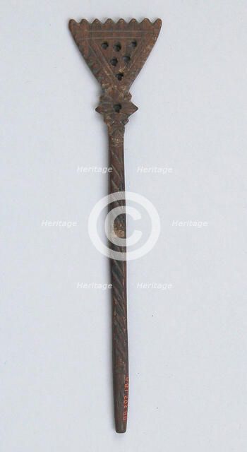 Hairpin, Coptic, 5th-6th century. Creator: Unknown.