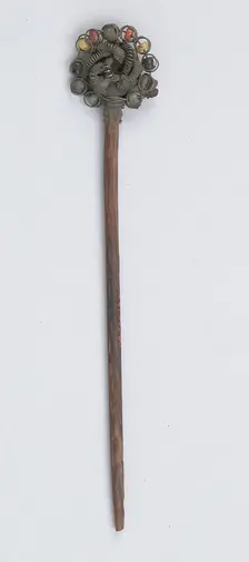 Hairpin, Coptic, 5th-6th century. Creator: Unknown