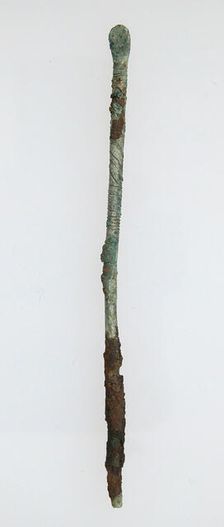 Hairpin, Frankish, 500-600. Creator: Unknown