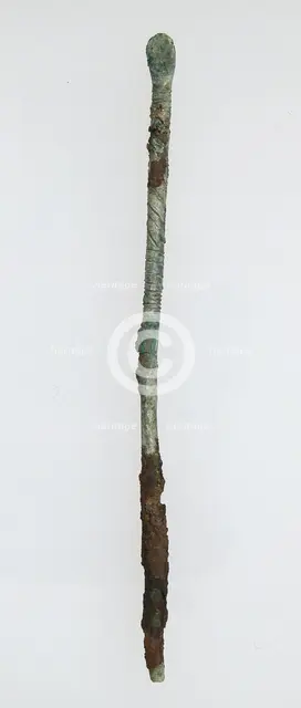 Hairpin, Frankish, 500-600. Creator: Unknown.