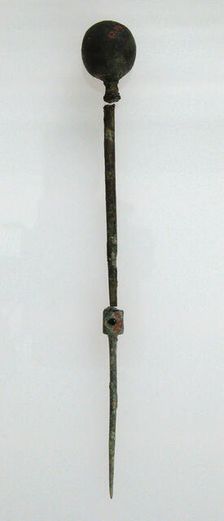 Hairpin, Frankish, 500-700. Creator: Unknown