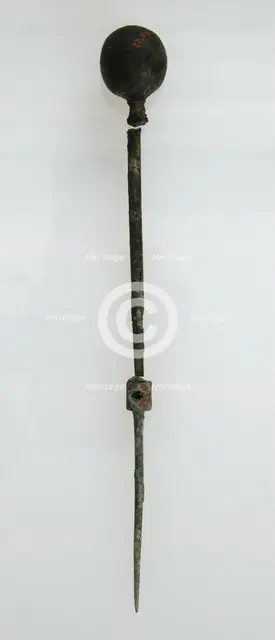 Hairpin, Frankish, 500-700. Creator: Unknown.