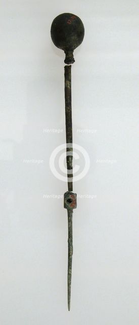 Hairpin, Frankish, 500-700. Creator: Unknown.