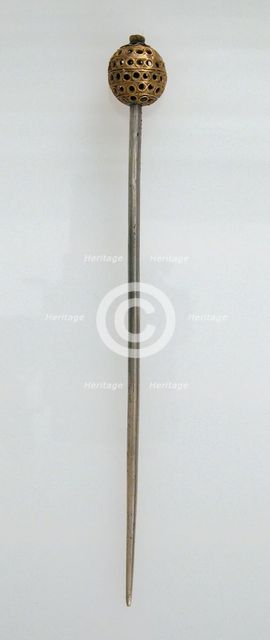 Hairpin, Frankish, 500-700. Creator: Unknown.