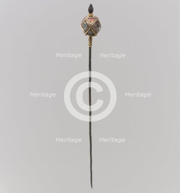 Hairpin, Frankish, 6th century. Creator: Unknown.