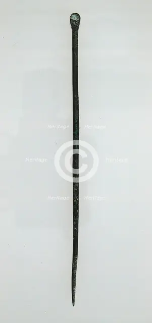 Hairpin, Frankish, 7th century. Creator: Unknown.