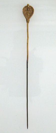 Hairpin, Frankish, 7th century. Creator: Unknown