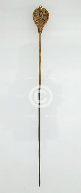 Hairpin, Frankish, 7th century. Creator: Unknown.
