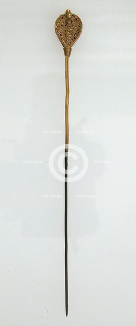 Hairpin, Frankish, 7th century. Creator: Unknown.