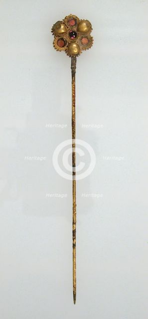 Hairpin, Frankish, 7th century. Creator: Unknown.