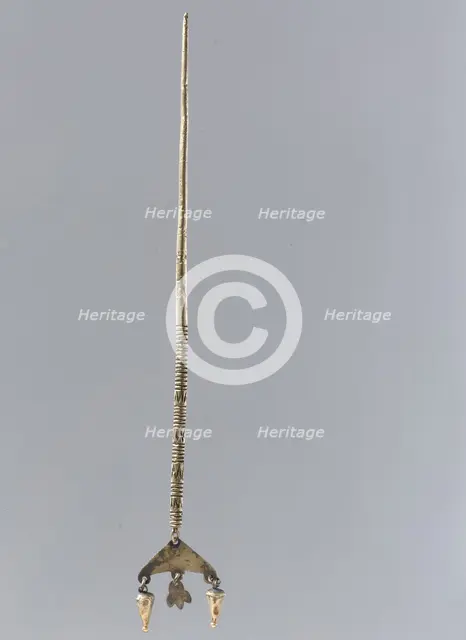 Hairpin, Frankish, 1886. Creator: Unknown.