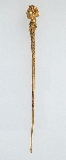 Hairpin, Late Roman, 3rd-4th century. Creator: Unknown