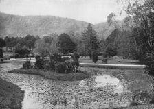 Hakgalla Gardens from the Lotus Pond, Nuwara Eliya c1890, (1910). Artist: Alfred William Amandus Plate