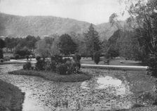 Hakgalla Gardens from the Lotus Pond, Nuwara Eliya c1890, (1910). Artist: Alfred William Amandus Plate
