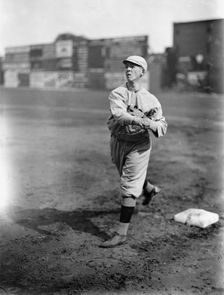 Hal Janvrin, Boston Al (Baseball), 1913. Creator: Harris & Ewing