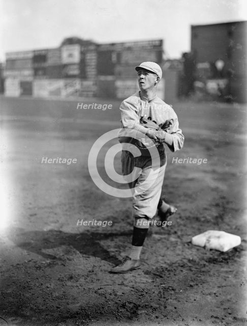 Hal Janvrin, Boston Al (Baseball), 1913. Creator: Harris & Ewing.