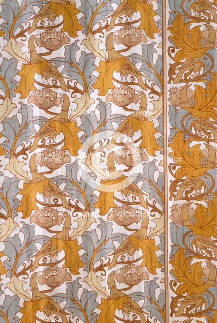 Halcyon, Designed c.1888; printed c.1895. Creators: Charles Francis Annesley Voysey, G. P. and J. Baker, Ltd..