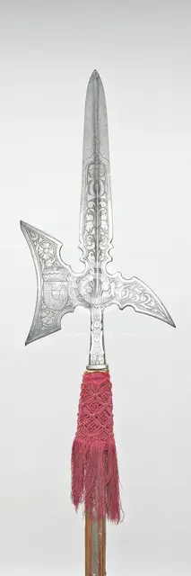 Halberd for the Bodyguard of Karl Eusebius, Prince of Liechtenstein, Southern Germany, 1632. Creator: Unknown.