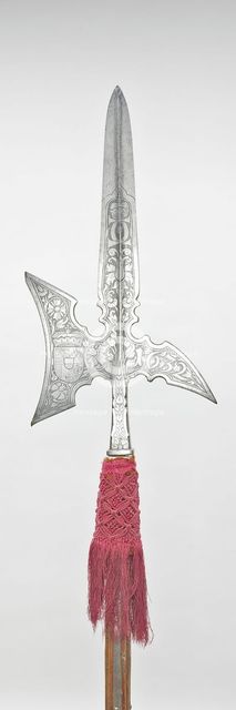 Halberd for the Bodyguard of Karl Eusebius, Prince of Liechtenstein, Southern Germany, 1632. Creator: Unknown.