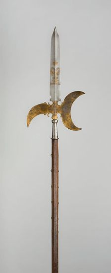 Halberd for the Civic Guard of Cologne, Germany, c. 1700. Creator: Unknown