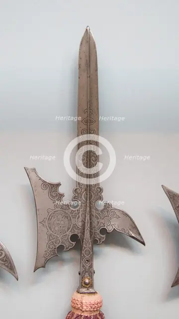Halberd of Wolf Dietrich von Raitenau, Prince-Archbishop of Salzburg, German, dated 1589. Creator: Unknown.