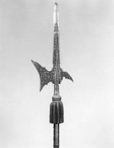 Halberd of Archduke Ernst of Austria (1553-1605), German, dated 1593. Creator: Unknown