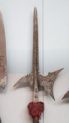 Halberd of Archduke Ferdinand II of Austria (1578-1637, Emperor from 1619), German, dated 1598. Creator: Unknown