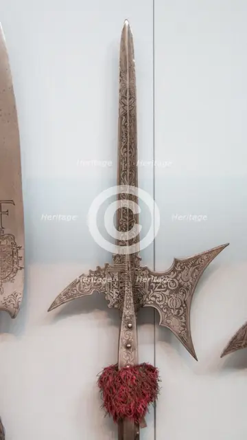 Halberd of Archduke Ferdinand II of Austria (1578-1637, Emperor from 1619), German, dated 1598. Creator: Unknown.