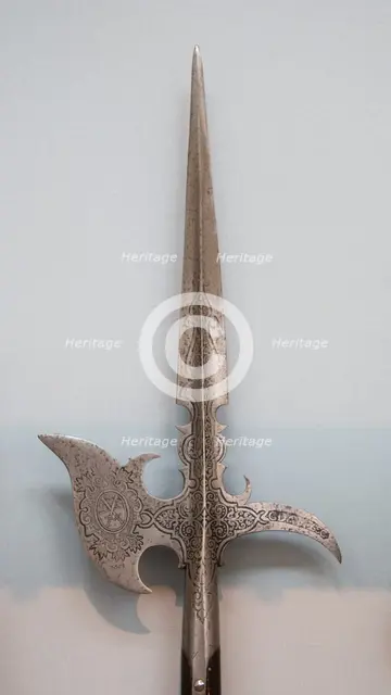 Halberd of Christian II of Saxony (reigned 1601-11), German, dated 1601. Creator: Unknown.