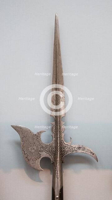Halberd of Christian II of Saxony (reigned 1601-11), German, dated 1601. Creator: Unknown.